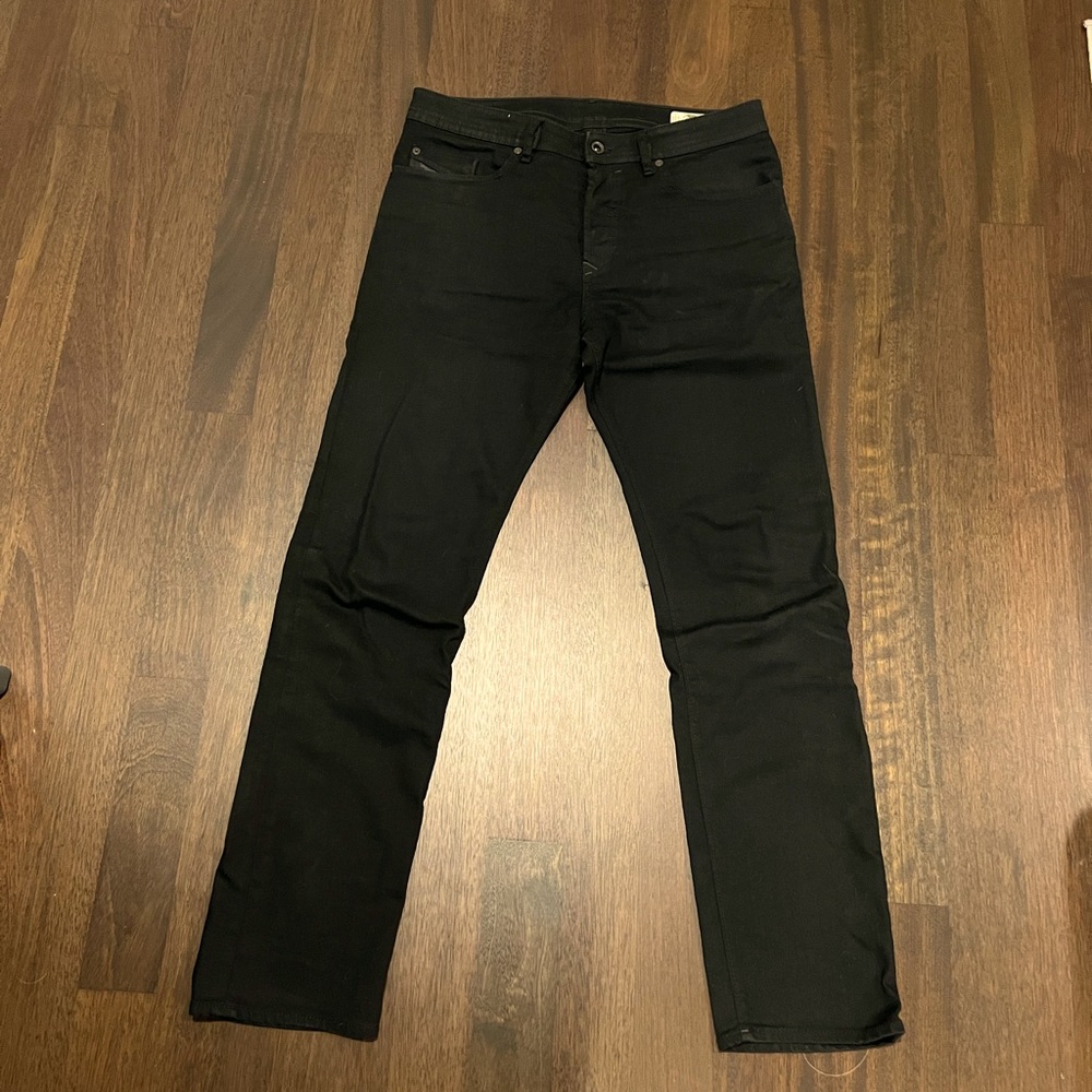 Diesel Buster Jeans - 32x32 - Black - Stretch - 0886Z